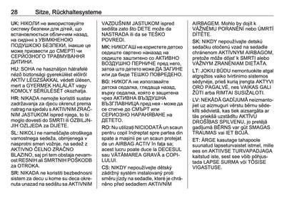 2023-2024 Opel Movano Bedienungsanleitung | Deutsch