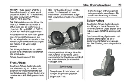 2023-2024 Opel Movano Bedienungsanleitung | Deutsch