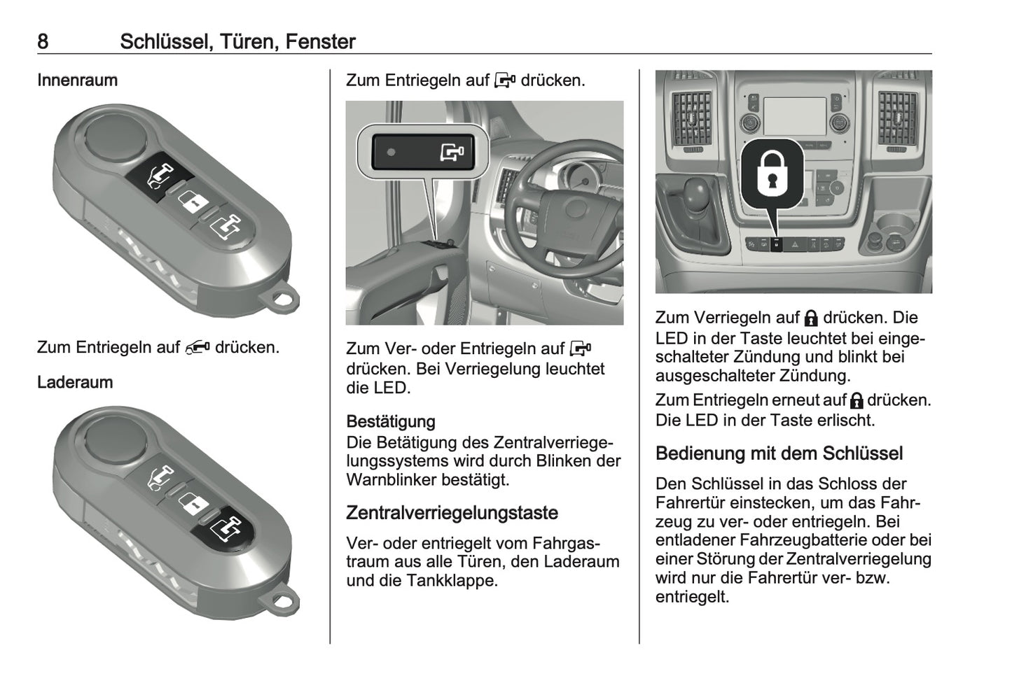 2023-2024 Opel Movano Bedienungsanleitung | Deutsch