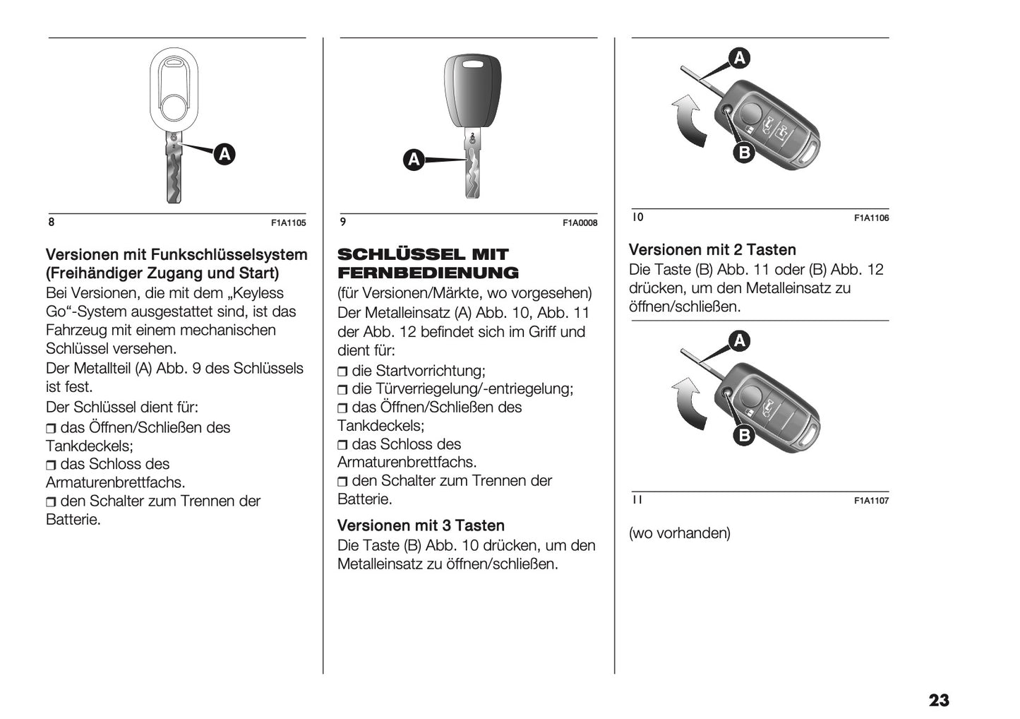 2025 Opel Movano Owner's Manual | German
