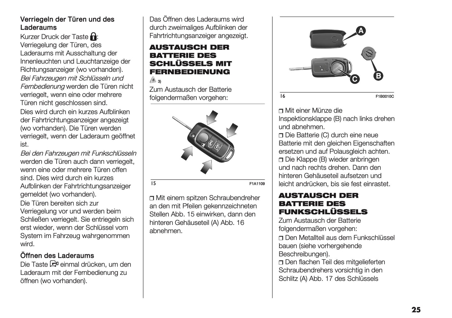 2025 Opel Movano Owner's Manual | German