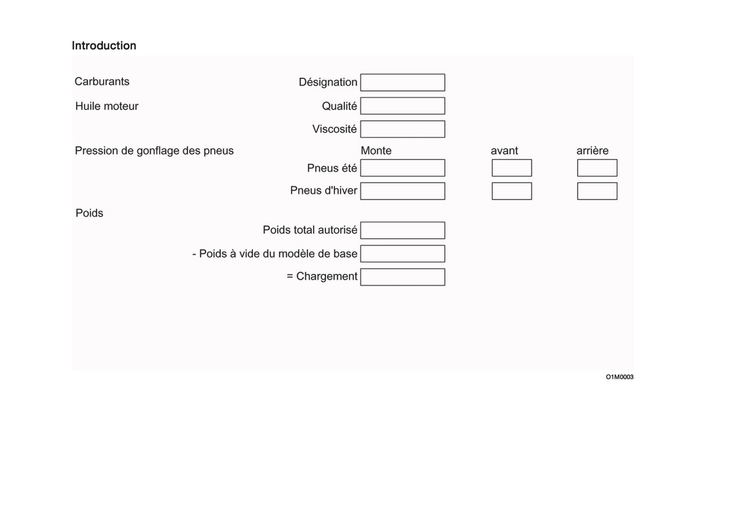 2025 Opel Movano Manuel du propriétaire | Français