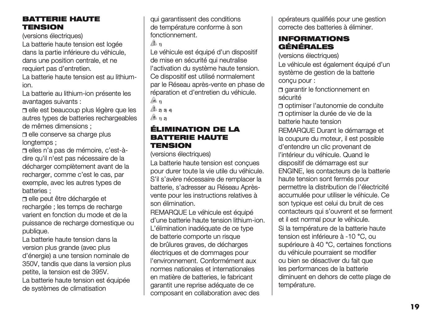 2025 Opel Movano Manuel du propriétaire | Français