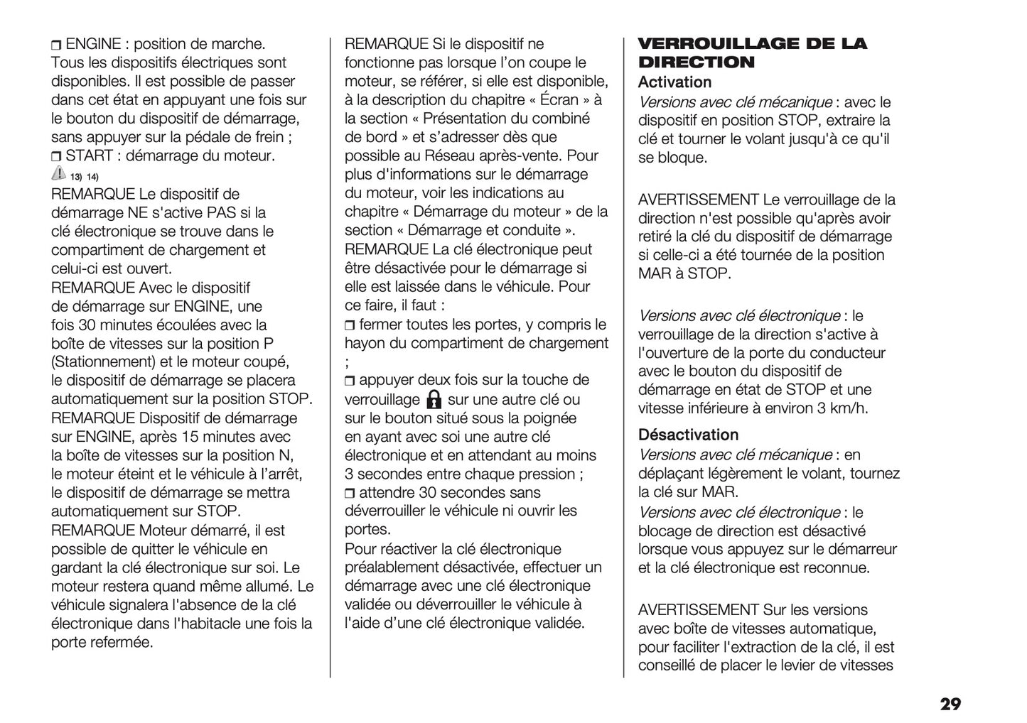 2025 Opel Movano Manuel du propriétaire | Français