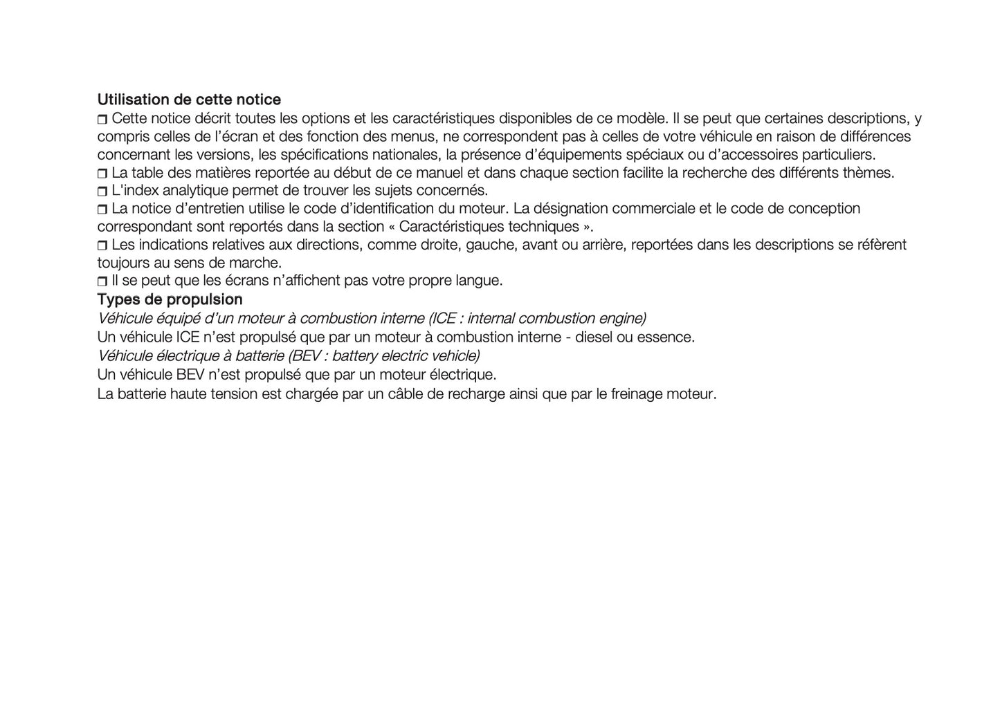 2025 Opel Movano Manuel du propriétaire | Français