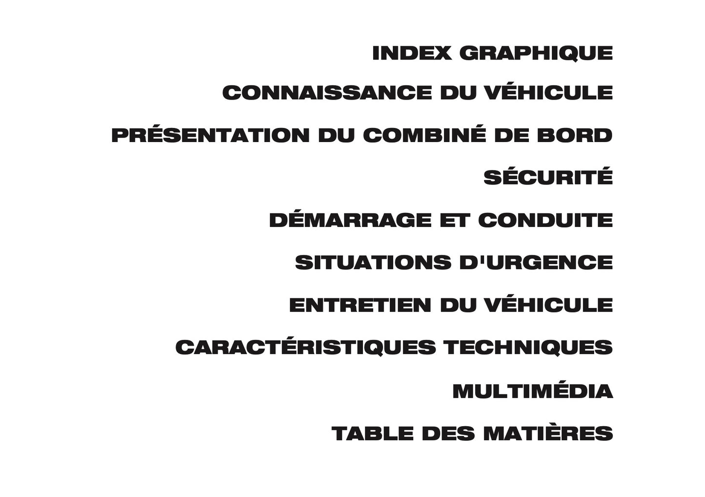 2025 Opel Movano Manuel du propriétaire | Français