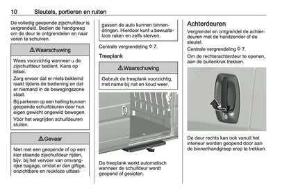 2021-2022 Opel Movano Gebruikershandleiding | Nederlands
