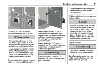 2021-2022 Opel Movano Gebruikershandleiding | Nederlands