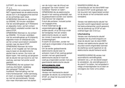 2025 Opel Movano Gebruikershandleiding | Nederlands