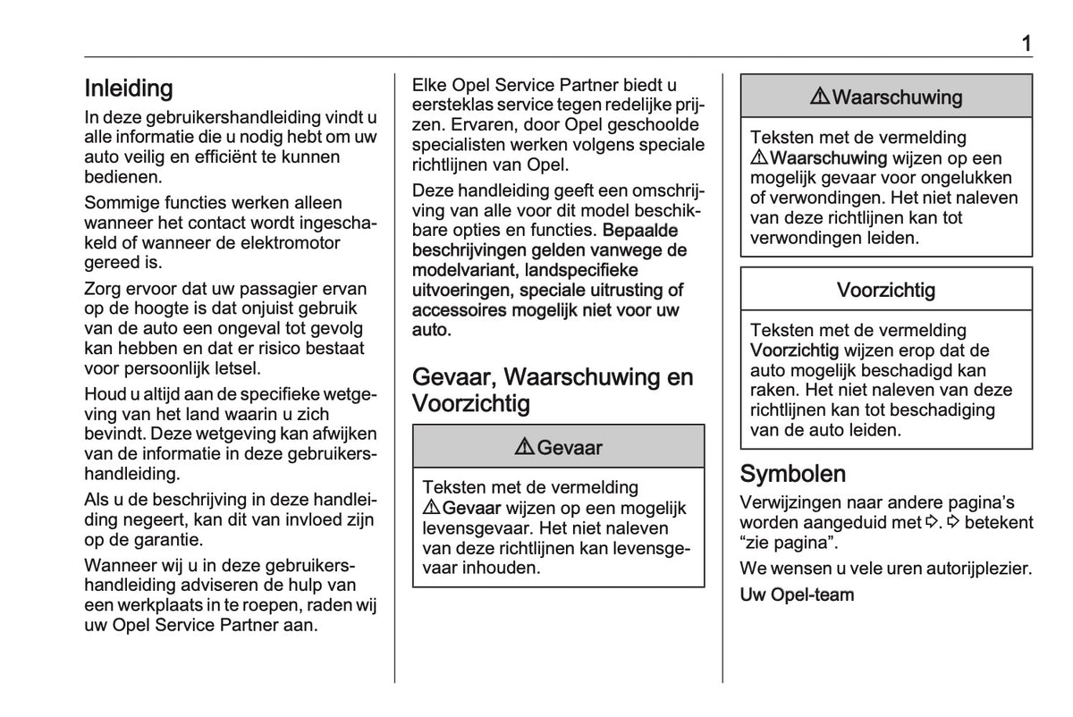 2023-2026 Opel Rocks-e Gebruikershandleiding | Nederlands