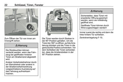 2023-2024 Opel Vivaro Owner's Manual | German