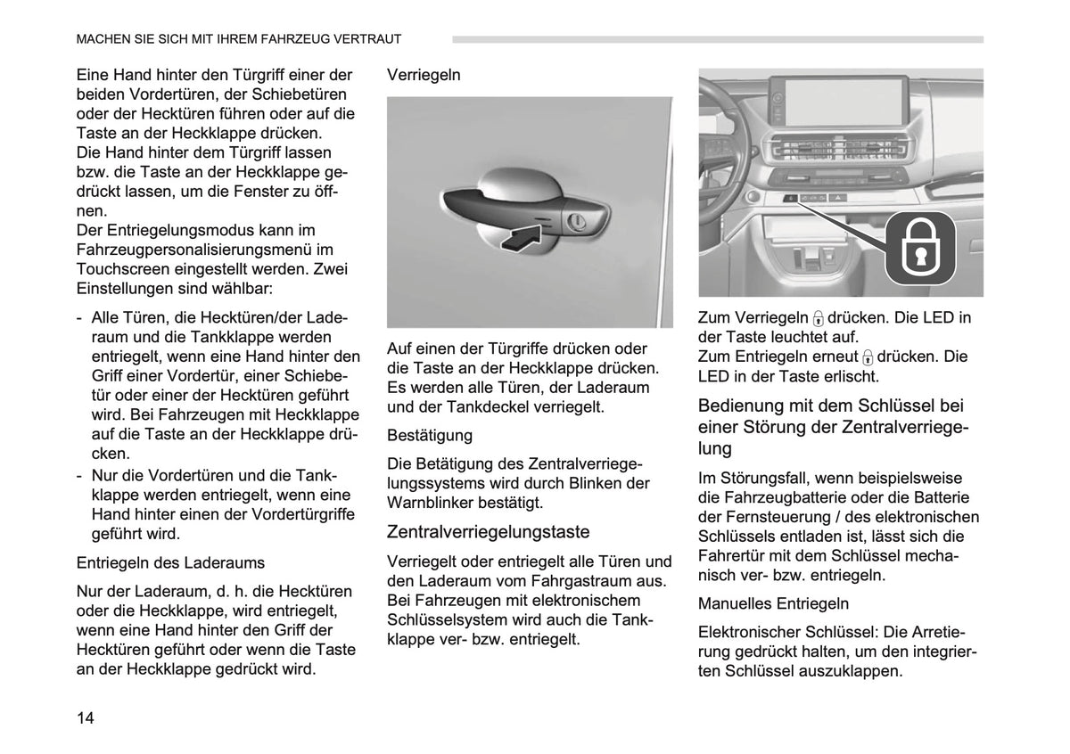 2026 Opel Vivaro Bedienungsanleitung | Deutsch