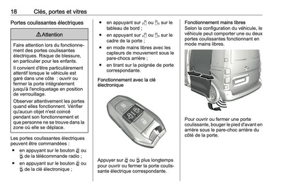 2023-2024 Opel Vivaro Owner's Manual | French