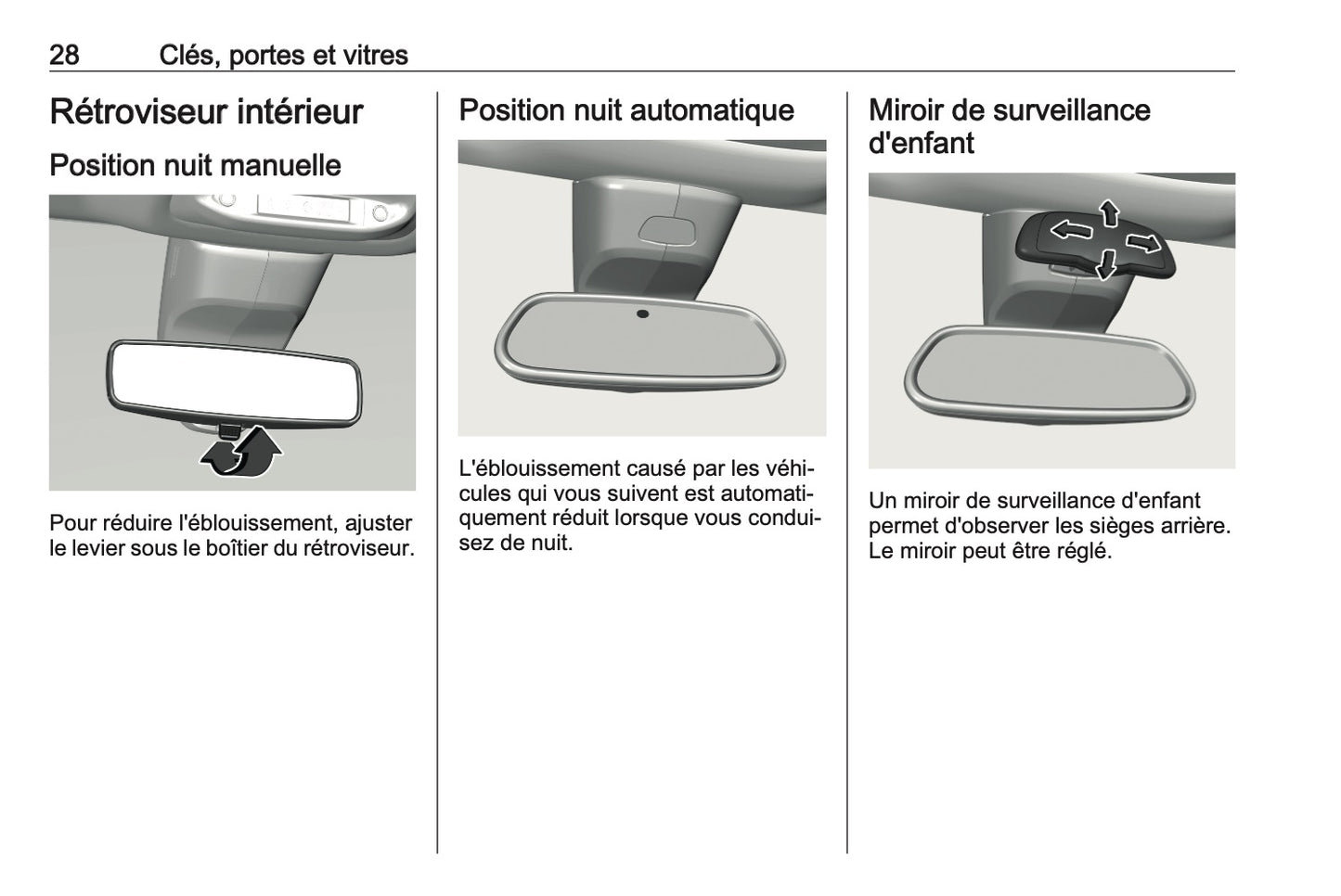 2023-2024 Opel Vivaro Owner's Manual | French