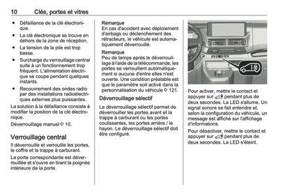 2024-2025 Opel Vivaro Owner's Manual | French