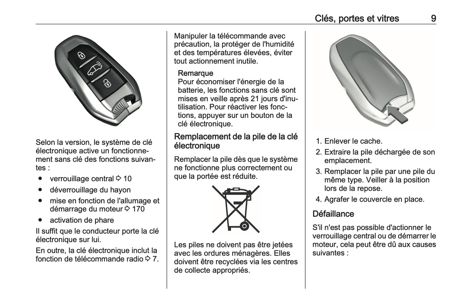 2024-2025 Opel Vivaro Owner's Manual | French