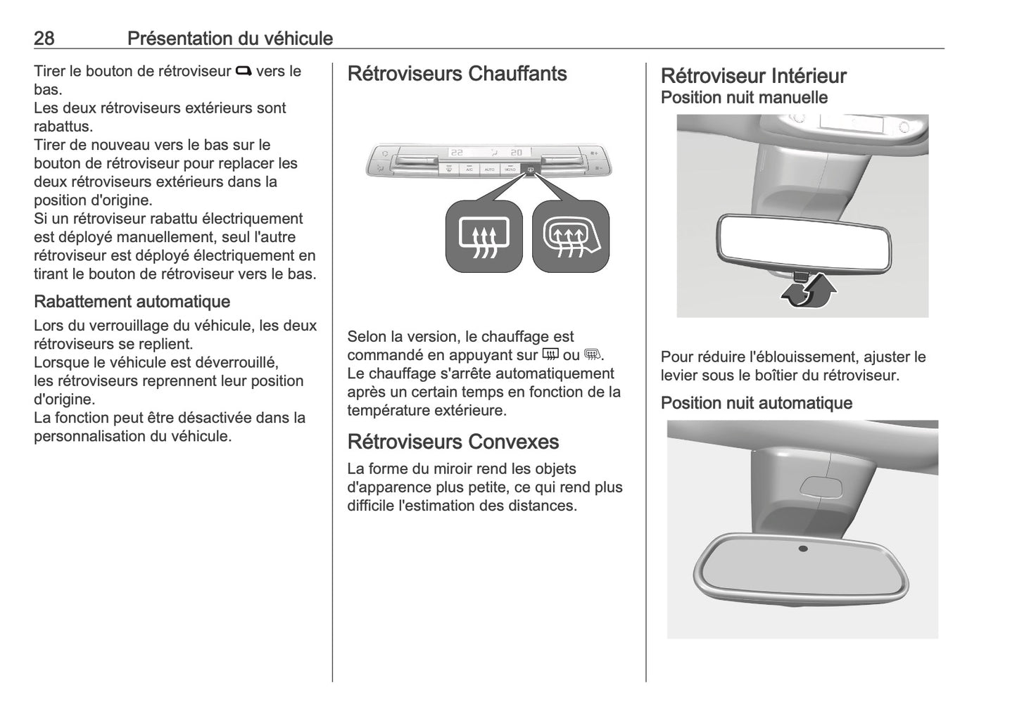 2025-2026 Opel Vivaro Owner's Manual | French