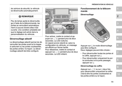 2026 Opel Vivaro Owner's Manual | French