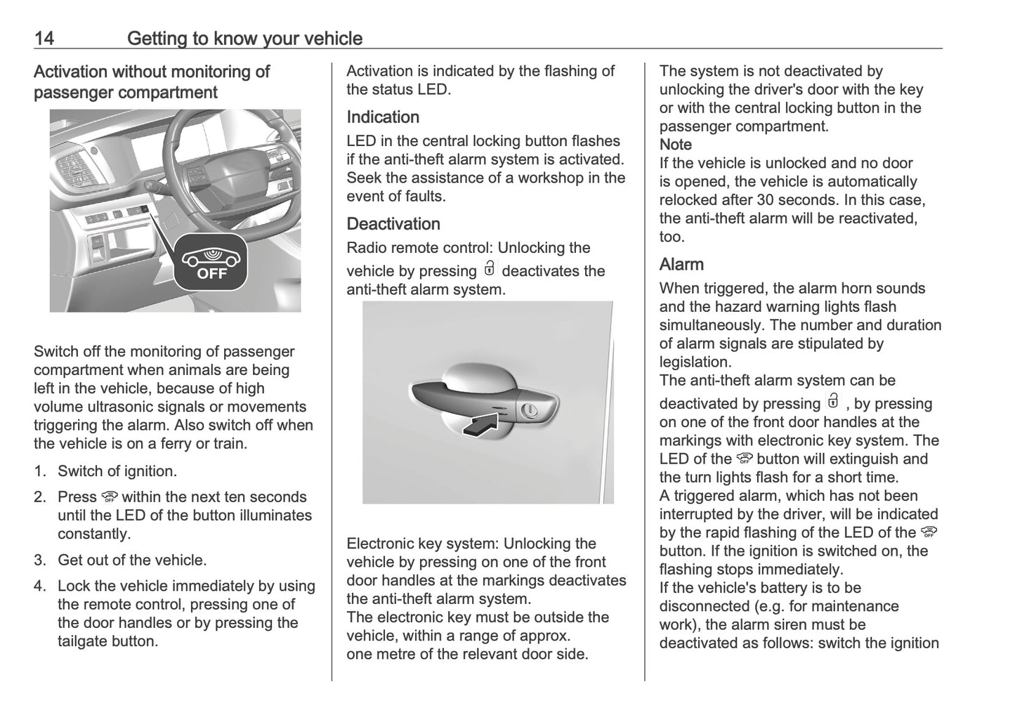 2025-2026 Opel Vivaro Owner's Manual | English