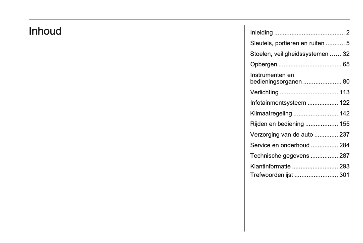 2023-2024 Opel Vivaro Gebruikershandleiding | Nederlands