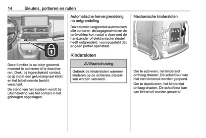 2023-2024 Opel Vivaro Gebruikershandleiding | Nederlands