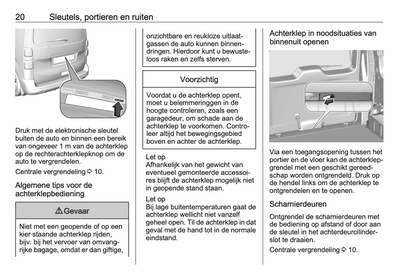 2024 Opel Vivaro Owner's Manual | Dutch