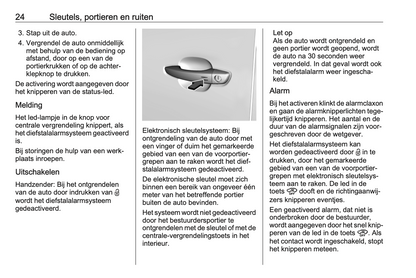 2024 Opel Vivaro Owner's Manual | Dutch