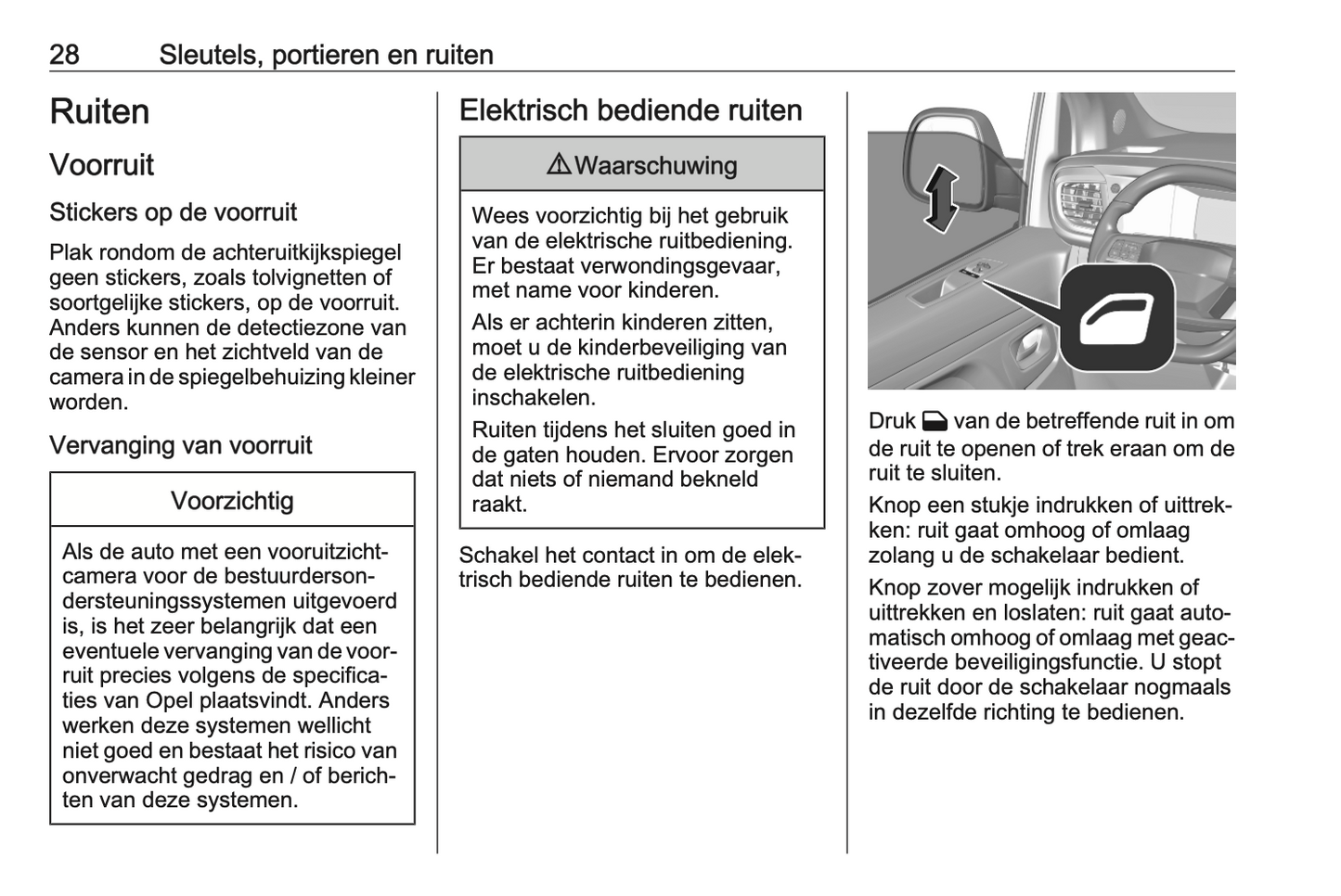 2024 Opel Vivaro Owner's Manual | Dutch