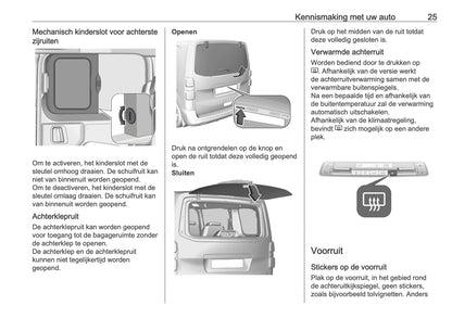 2025-2026 Opel Vivaro Gebruikershandleiding | Nederlands