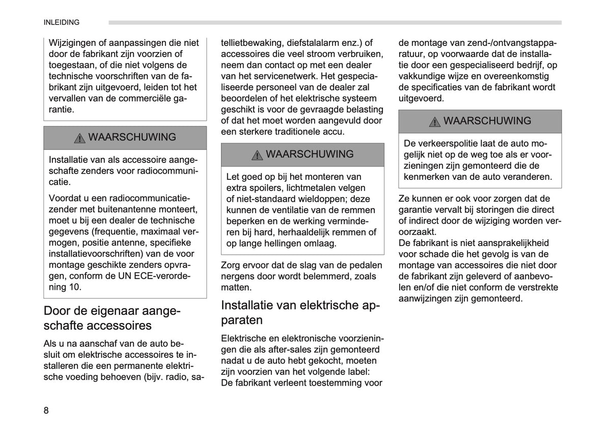 2026 Opel Vivaro Gebruikershandleiding | Nederlands