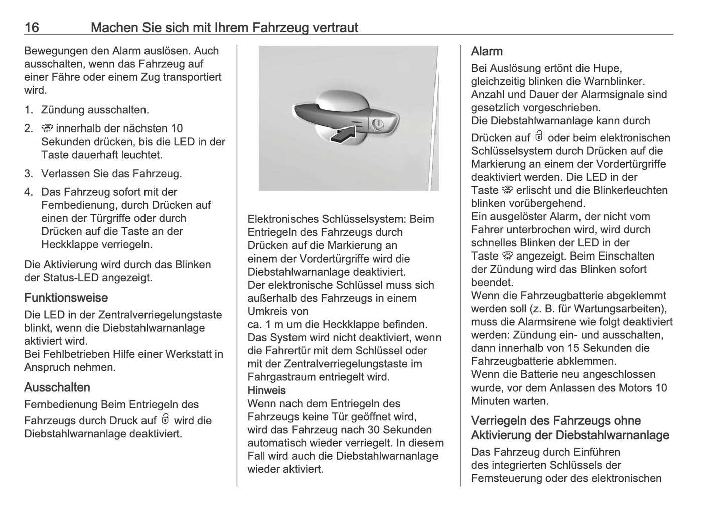 2025-2026 Opel Zafira Life Bedienungsanleitung | Deutsch