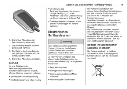 2025-2026 Opel Zafira Life Bedienungsanleitung | Deutsch