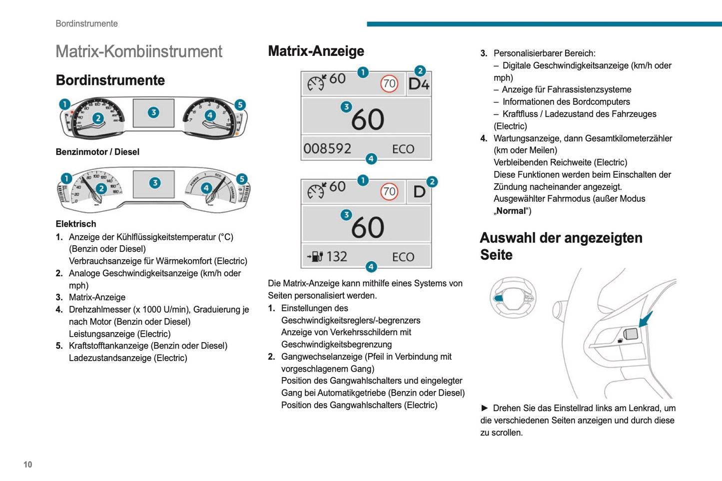 2023-2025 Peugeot 2008/e-2008 Owner's Manual | German