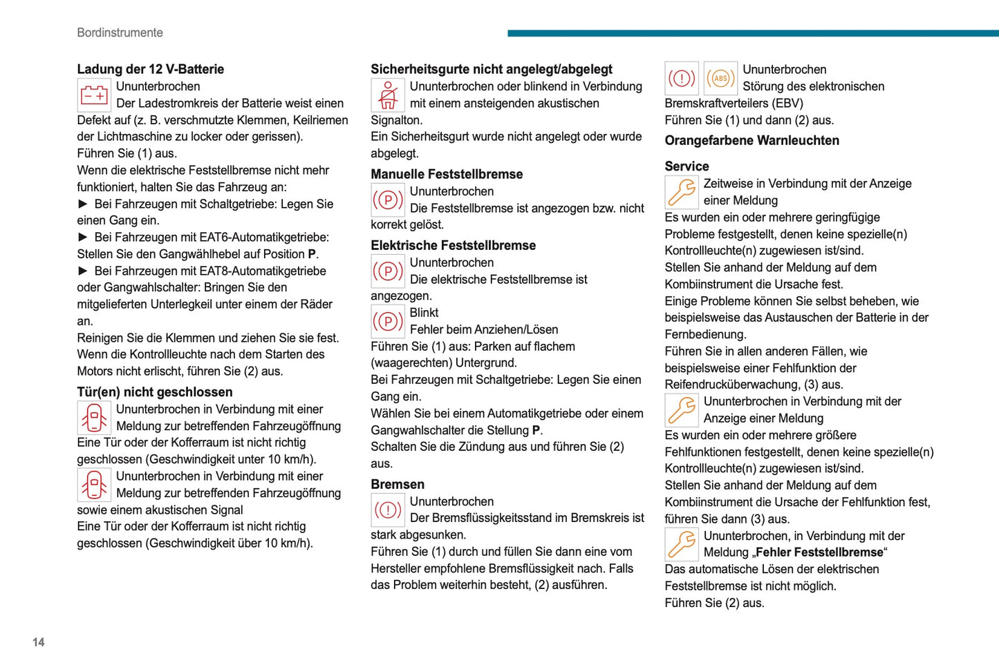 2023-2025 Peugeot 2008/e-2008 Owner's Manual | German