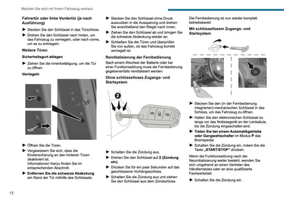 2025 Peugeot 2008 Owner's Manual | German