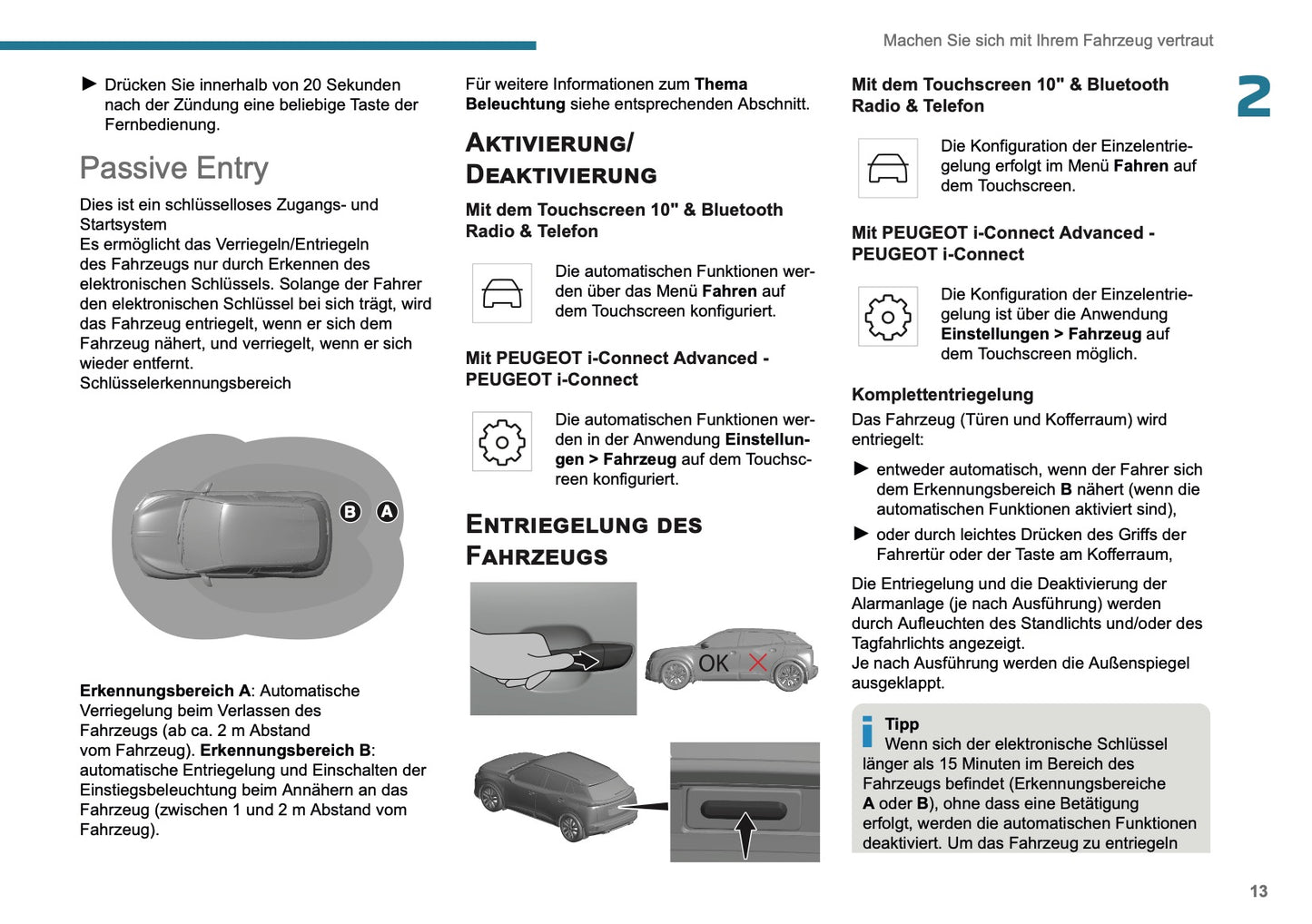 2025 Peugeot 2008 Owner's Manual | German