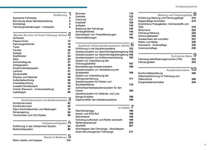 2025 Peugeot 2008 Owner's Manual | German