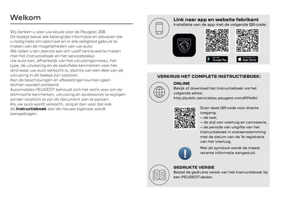 2025 Peugeot 2008 Gebruikershandleiding | Nederlands
