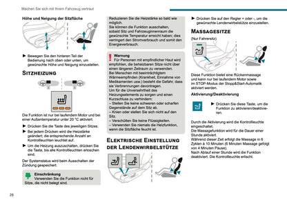 2025 Peugeot 208/e-208 Owner's Manual | German