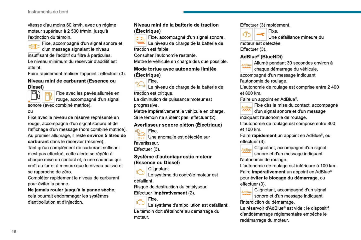 2020-2023 Peugeot 208 Owner's Manual | French