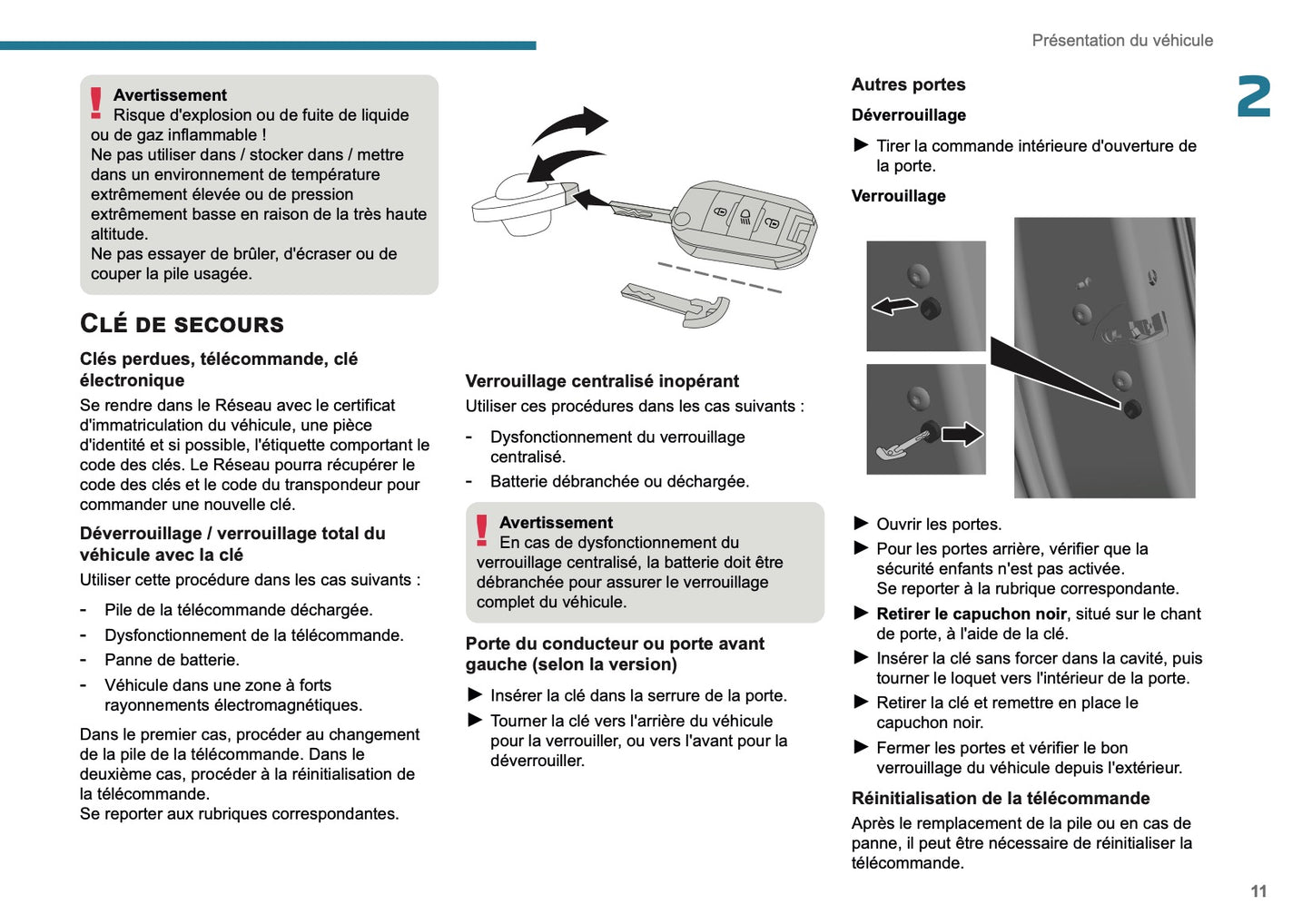 2025 Peugeot 208/e-208 Owner's Manual | French