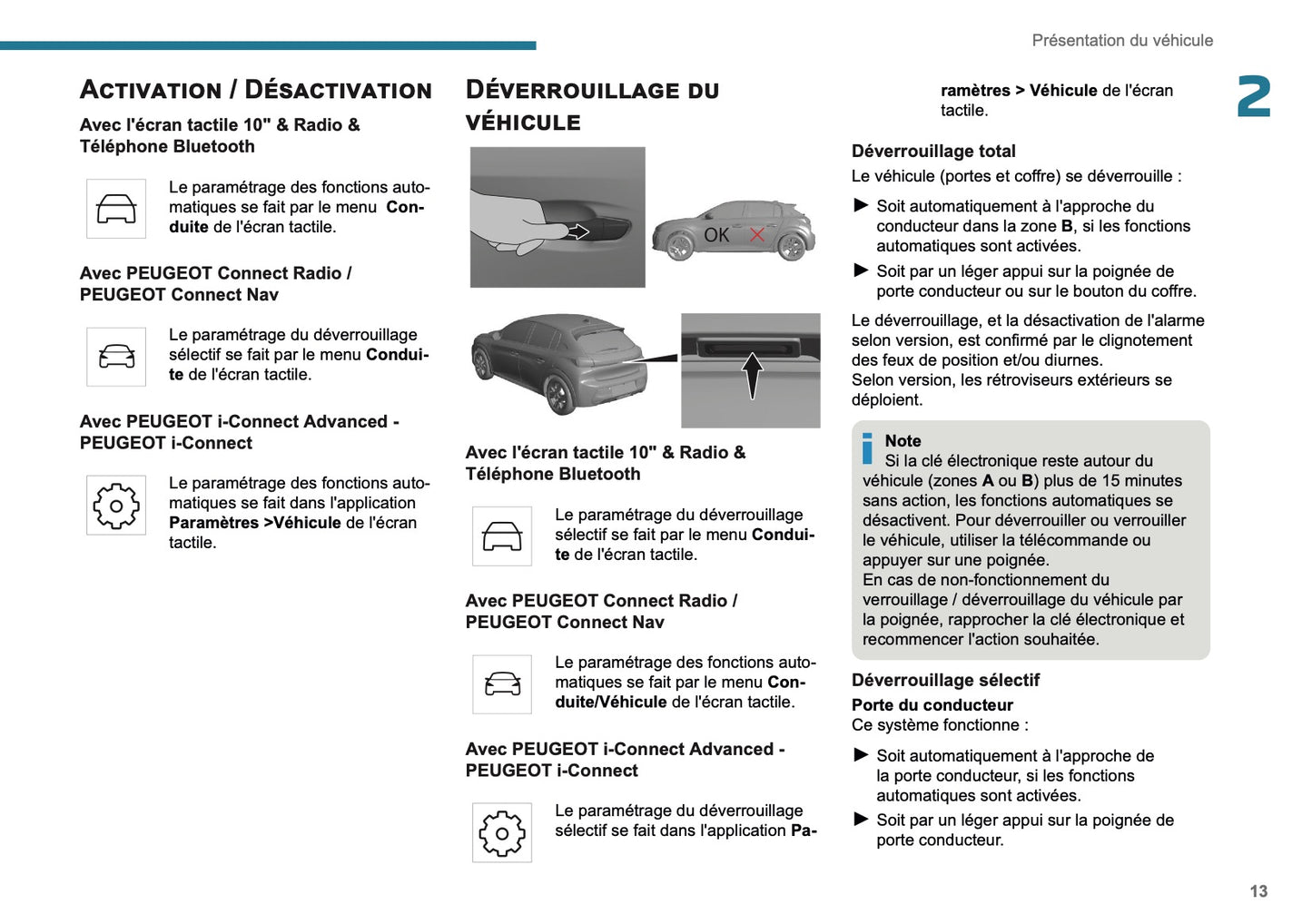 2025 Peugeot 208/e-208 Owner's Manual | French