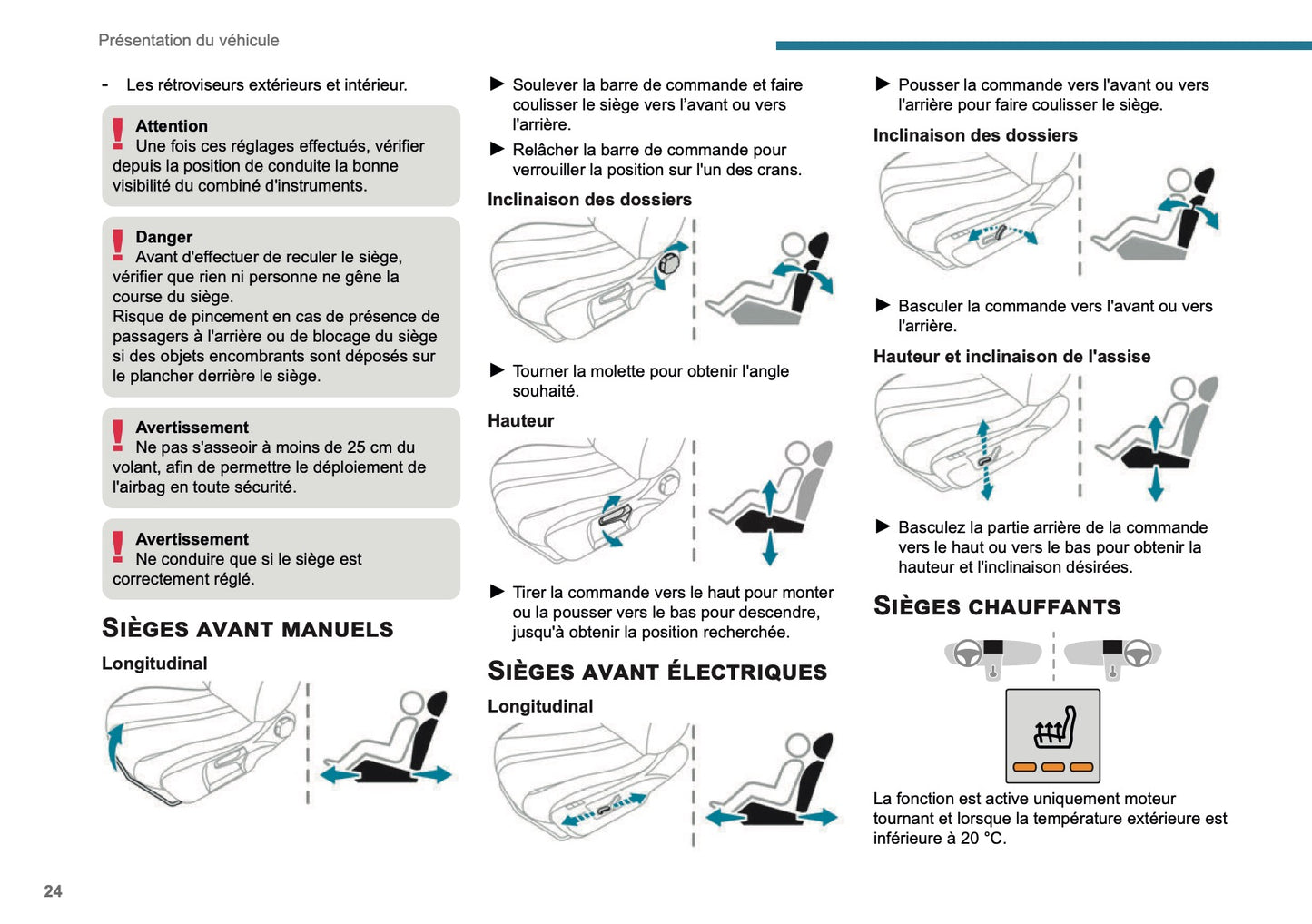 2025 Peugeot 208/e-208 Owner's Manual | French