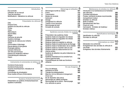 2025 Peugeot 208/e-208 Owner's Manual | French