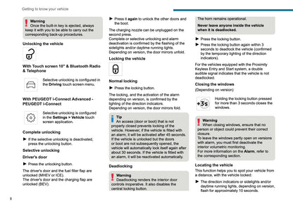 2025 Peugeot 208/e-208 Owner's Manual | English