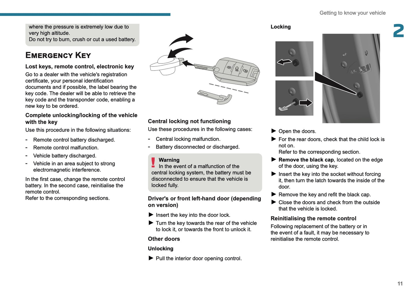 2025 Peugeot 208/e-208 Owner's Manual | English
