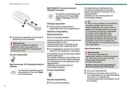 2025 Peugeot 208/e-208 Gebruikershandleiding | Nederlands