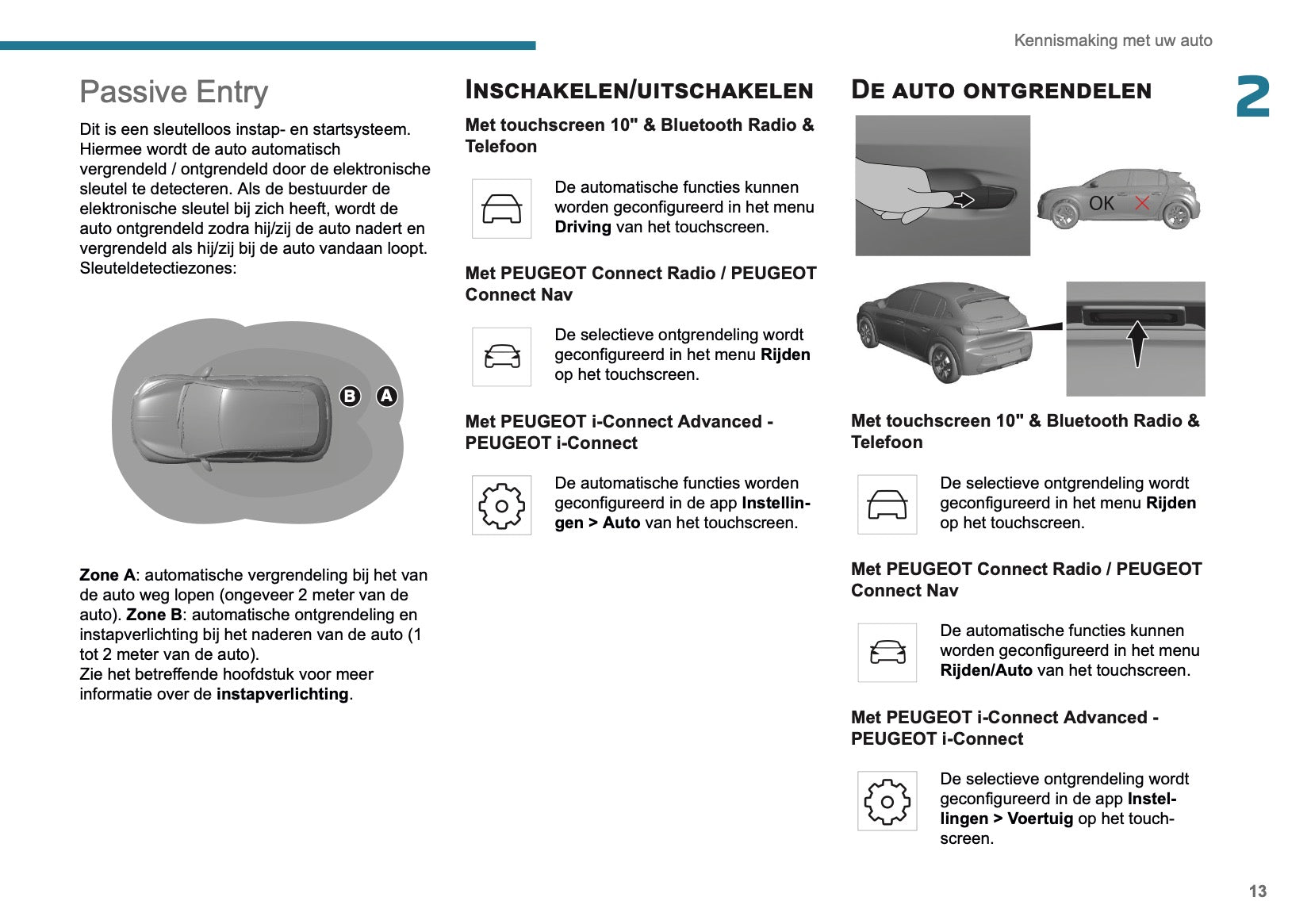 2025-2026 Peugeot 208/e-208 Gebruikershandleiding | Nederlands