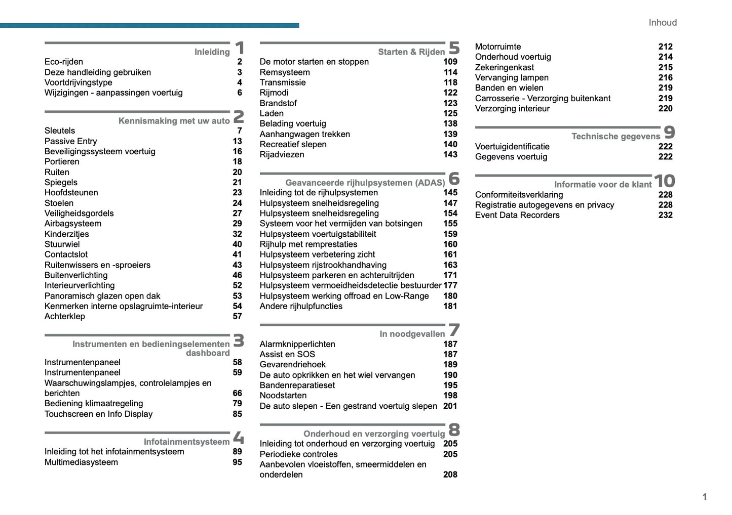 2025 Peugeot 208/e-208 Gebruikershandleiding | Nederlands