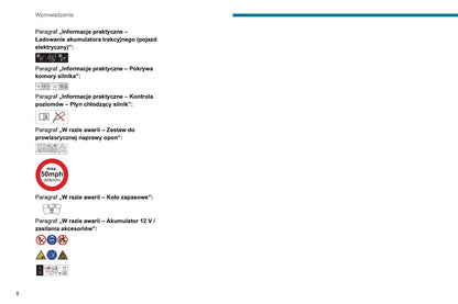 2023-2025 Peugeot 208 Owner's Manual | Polish